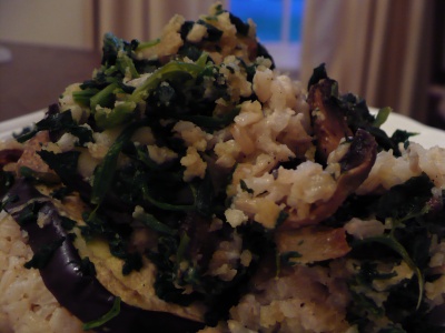 Gluten Free Eggplant Florentine Casserole