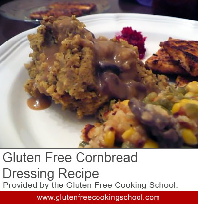 Cornbread Dressing Recipe - Gluten Free - with Homemade Cornbread!