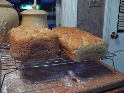 Two Loaves of Gluten Free Soy Free Sandwich Bread