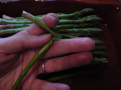 Prepping Asparagus 2