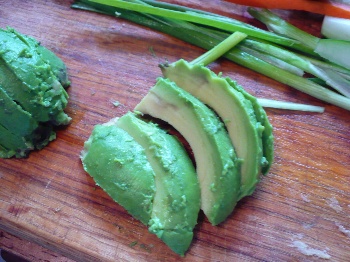 Avocado Slices For a Sandwich