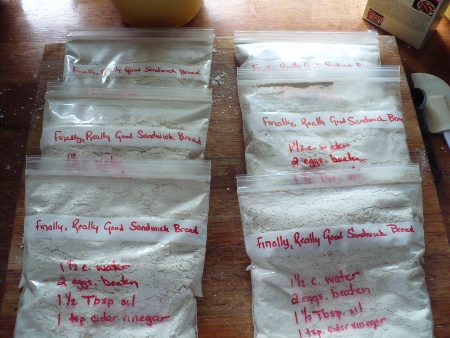 Labeled Gluten Free Bread Mix